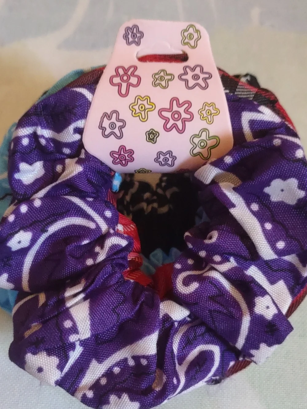 Women Hair Scrunchie 5 Pcs 3